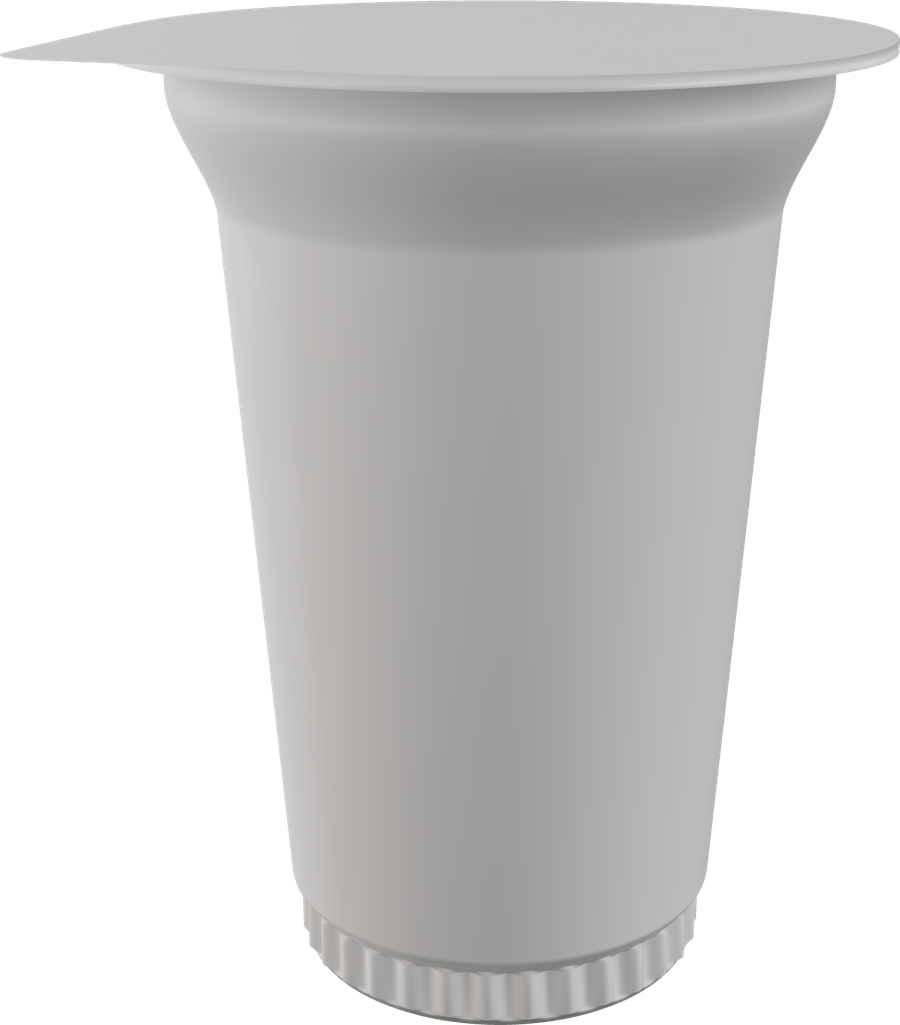 Ayran bardağı render